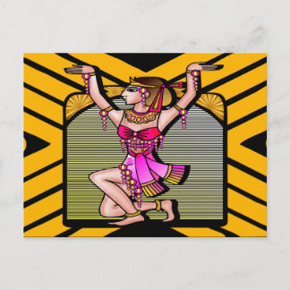 Egyptian Belly Dancer Postcard