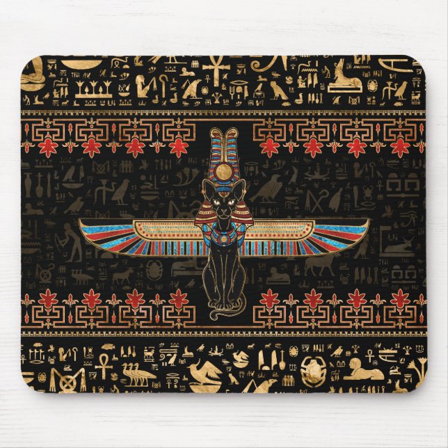 Egyptian Cat - Bastet Mouse Pad (Front)