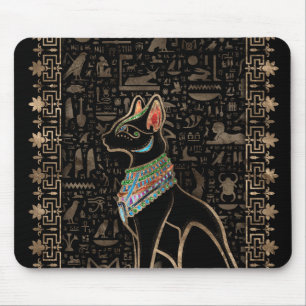 Egyptian Cat - Bastet Mouse Pad