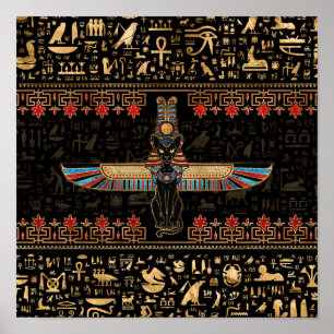 Egyptian Cat - Bastet Poster