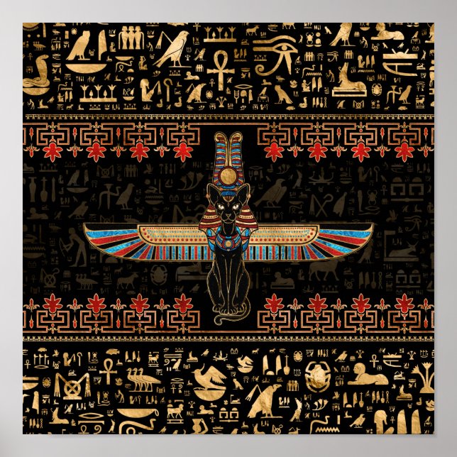 Egyptian Cat - Bastet Poster (Front)