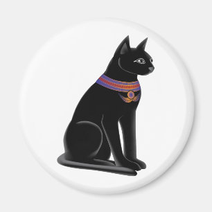 Egyptian Cat Goddess Bastet Magnet