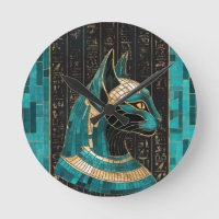 Egyptian Cat Goddess Bastet -Mosaic Art