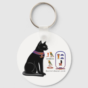 Egyptian Cat Goddess Key Chain
