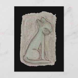 Egyptian Cat Postcard