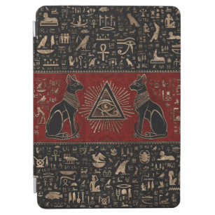Egyptian Cats and Eye of Horus iPad Air Cover