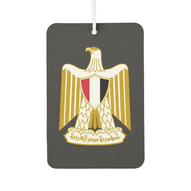 Egyptian coat of arms T-Shirt Car Air Freshener (Front)