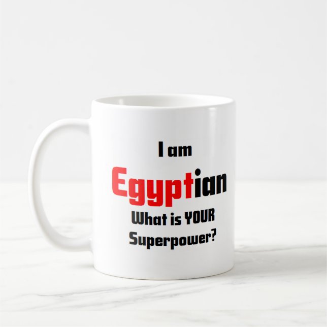 egyptian coffee mug (Left)