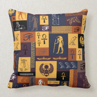 Egyptian Collage Cushion