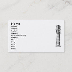 Egyptian Column Business Card