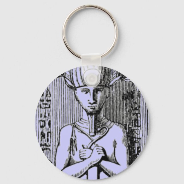Egyptian Column Key Ring (Front)