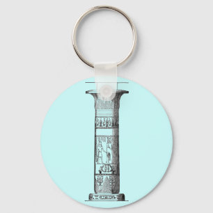 Egyptian Column Key Ring