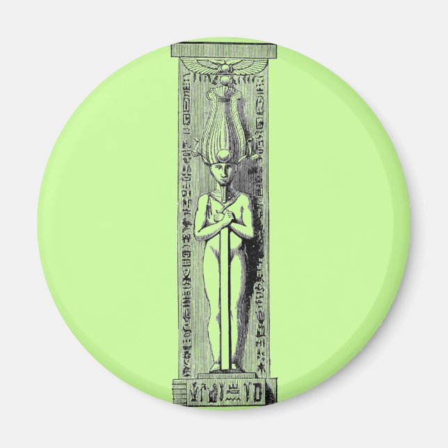 Egyptian Column Magnet (Front)