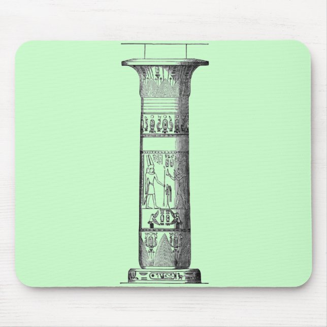 Egyptian Column Mouse Pad (Front)