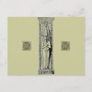Egyptian Column Postcard