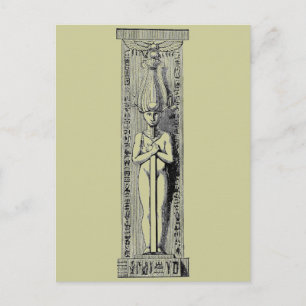 Egyptian Column Postcard