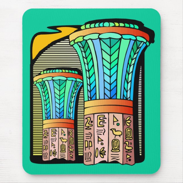 EGYPTIAN COLUMNS MOUSE PAD (Front)