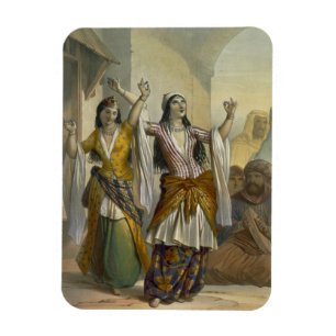 Egyptian Dancing Girls Performing the Ghawazi at R Magnet