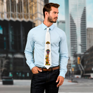 Egyptian Deity Thoth Tie