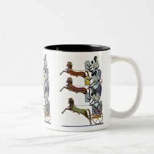 Egyptian Design #2 at Emporio Moffa Two-Tone Coffee Mug