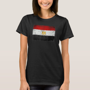 Egyptian Eagle Flag Of Egypt Souvenir Red White Bl T-Shirt
