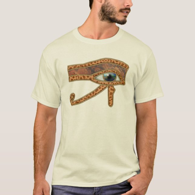 Egyptian Eye of Horus Ancient Art Designer Shirt (Front)