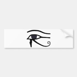 EGYPTIAN EYE OF HORUS BUMPER STICKER