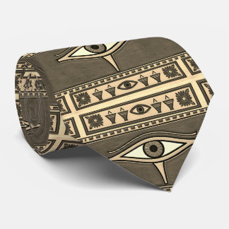 Egyptian Eye of Horus, Eye of Ra Egypt Deity Tie