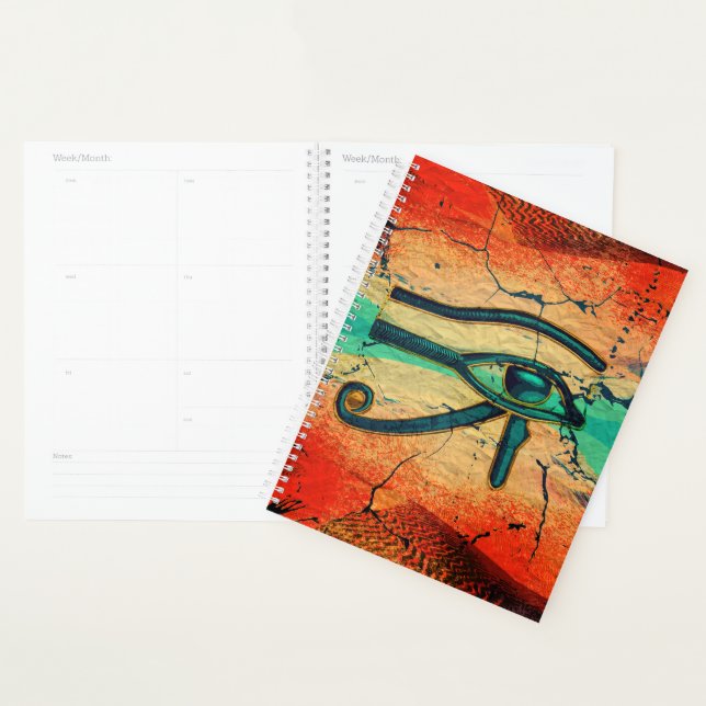 Egyptian Eye of Horus - Ra Planner (Display)