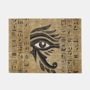 Egyptian Eye of Horus - Wadjet Doormat