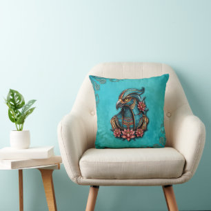 Egyptian Falcon God. Cushion