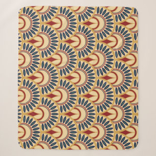 Egyptian Fish Scales: Seamless Motif. Sherpa Blanket