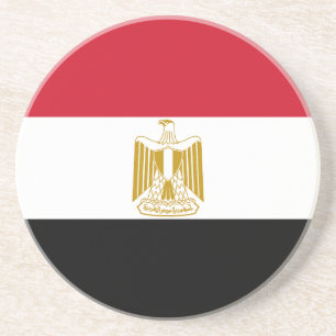 Egyptian flag coaster