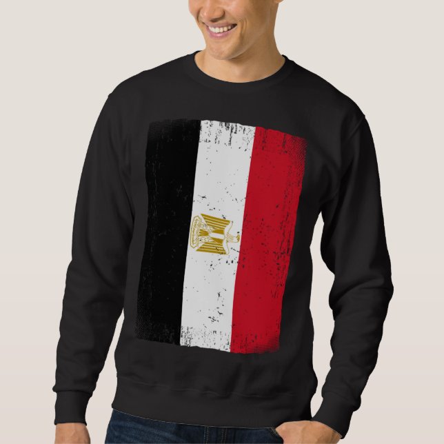 Egyptian Flag Egypt Sweatshirt (Front)