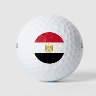 Egyptian flag golf balls