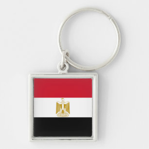 Egyptian flag key ring