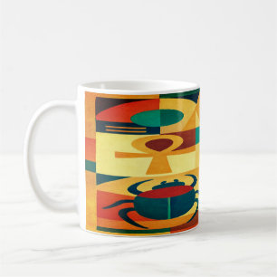 Egyptian Geometric Coffee Mug - Sacred Symbols