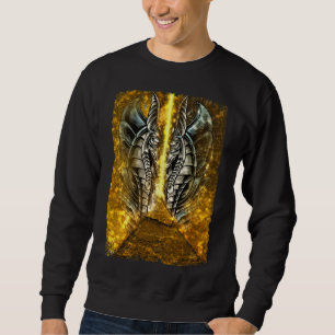 Egyptian God Anubis Pyramid Aesthetic Sweatshirt