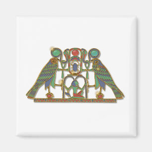 Egyptian God Horus Pectoral Magnet