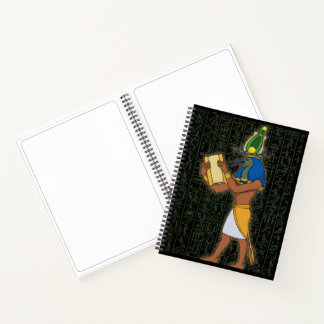 Egyptian God Thoth Deluxe Notebook