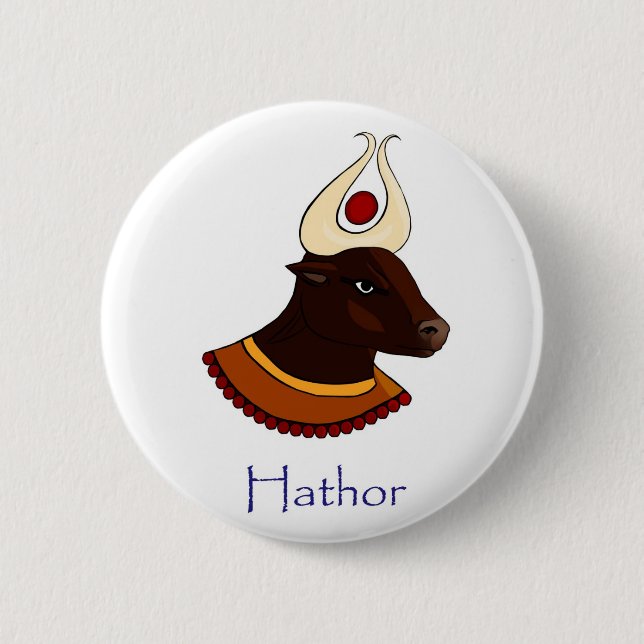 Egyptian Goddess - Hathor Badge (Front)
