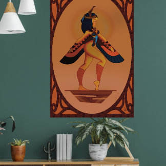 Egyptian Goddess MAAT Poster