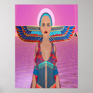 Egyptian Goddess Poster