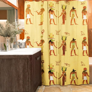 Egyptian Gods And Goddesses Shower Curtain