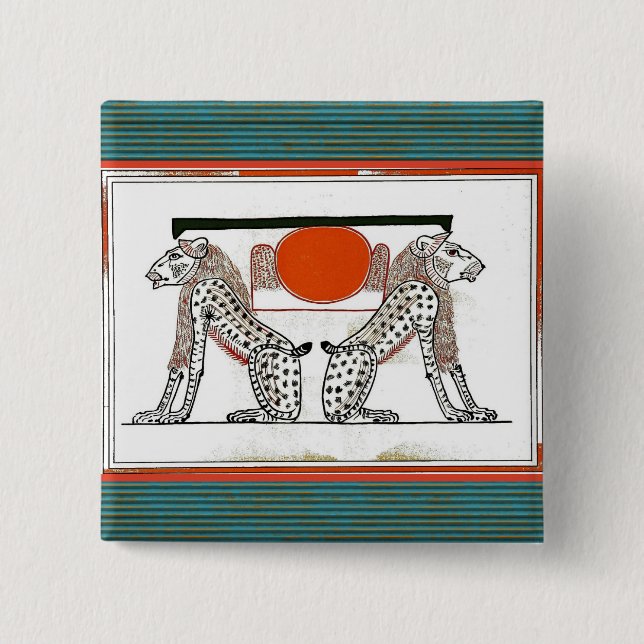 Egyptian Gods Button (Front)