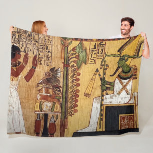EGYPTIAN GODS FLEECE BLANKET