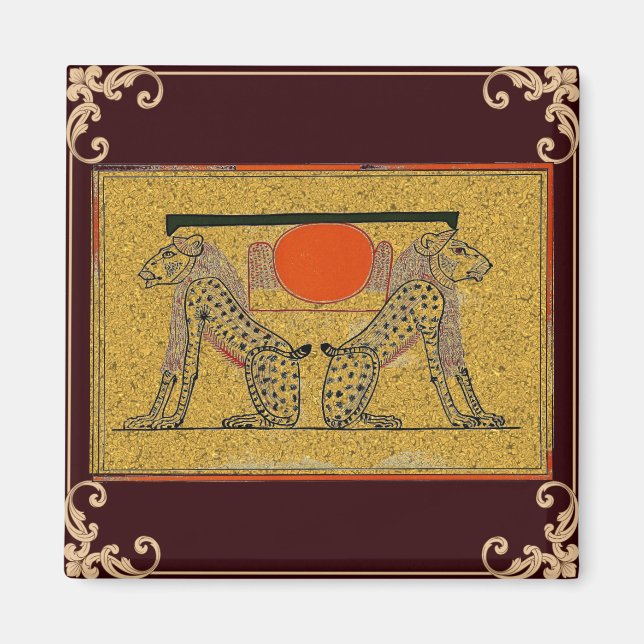 Egyptian Gods Magnet (Front)