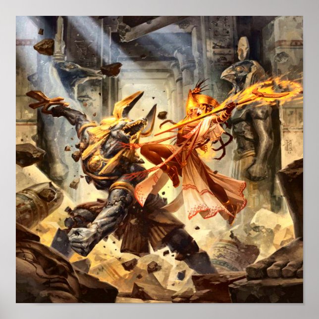 Egyptian Gods Poster (Front)