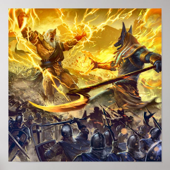 Egyptian Gods Poster (Front)