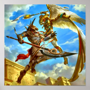 Egyptian Gods Poster